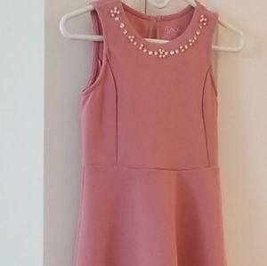 Mauve color with stone fits dress for size 10